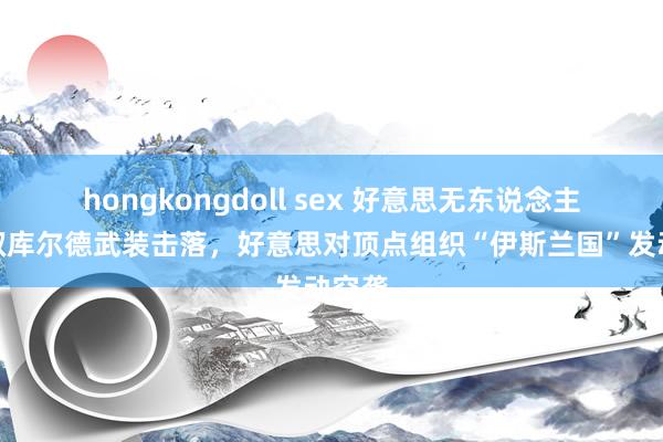 hongkongdoll sex 好意思无东说念主机被叙库尔德武装击落，好意思对顶点组织“伊斯兰国”发动空袭