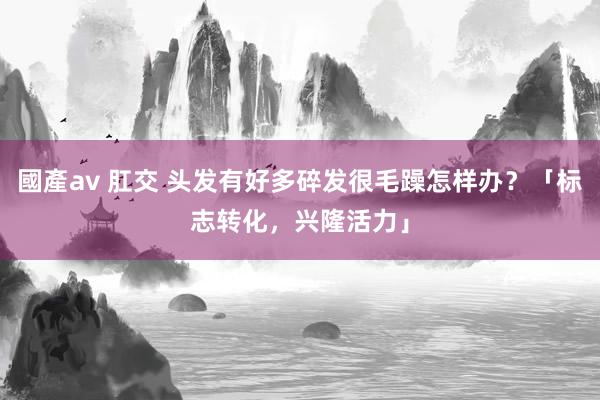 國產av 肛交 头发有好多碎发很毛躁怎样办？「标志转化，兴隆活力」